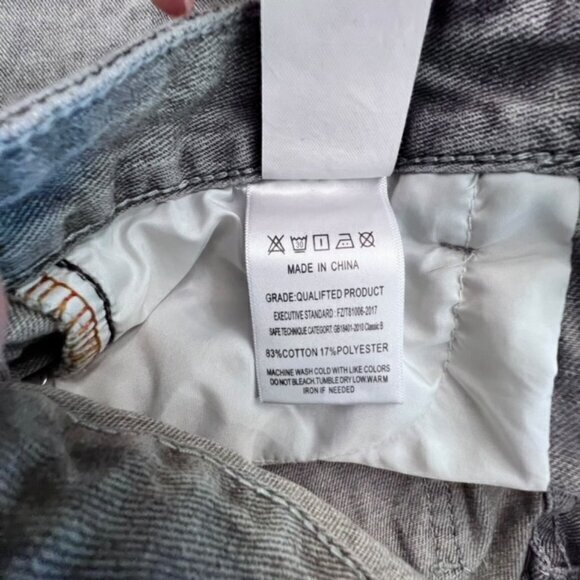 🎉SALE🎉 Distressed Denim Jeans Cartoon Graphic‎ Smiley Face Skull Streetwear 30 - Picture 6 of 14